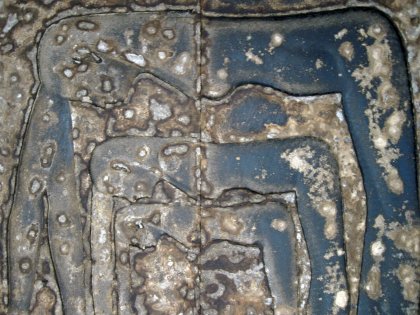Egyptian Goddess Nut Nested on Dendera Relief 